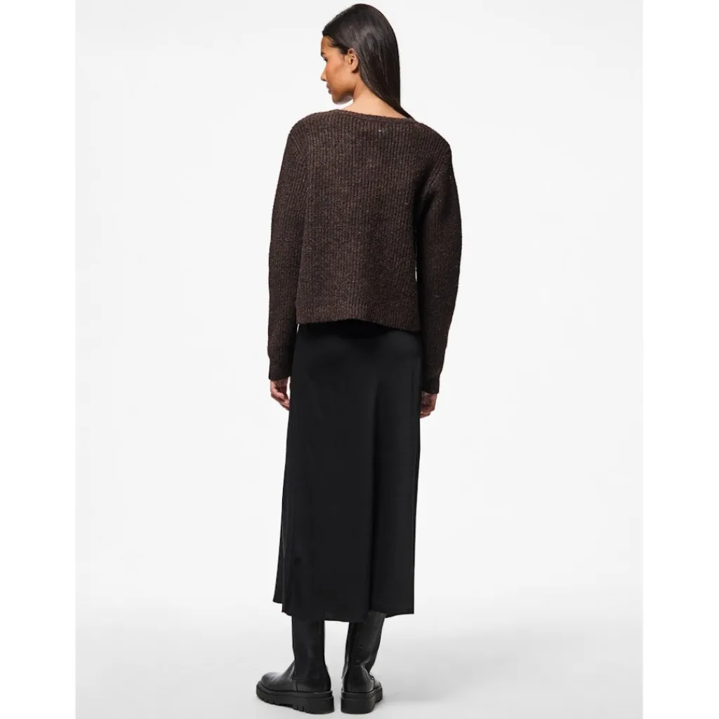 PIECES dame cardigan PCJYDA - Chicory Coffee Sale