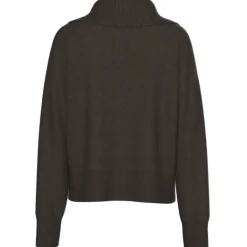 PIECES DAME CARDIGAN PCMALOU - Hot Fudge Melange Online