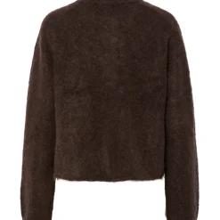 PIECES Dame Cardigan PCManika - Hot Fudge Melange Hot