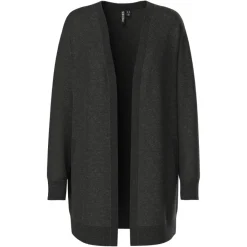 PIECES dame cardigan PCNATALIE - Dark grey melange Online