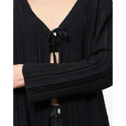 PIECES dame cardigan PCNUKA - Black Discount