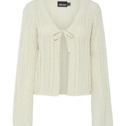 PIECES dame cardigan PCNUKA - Birch