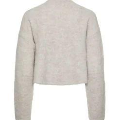 PIECES dame cardigan PCRUNO - Dove