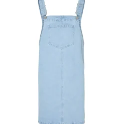 PIECES DAME DENIMKJOLE PCMONICA - Light Blue Denim New