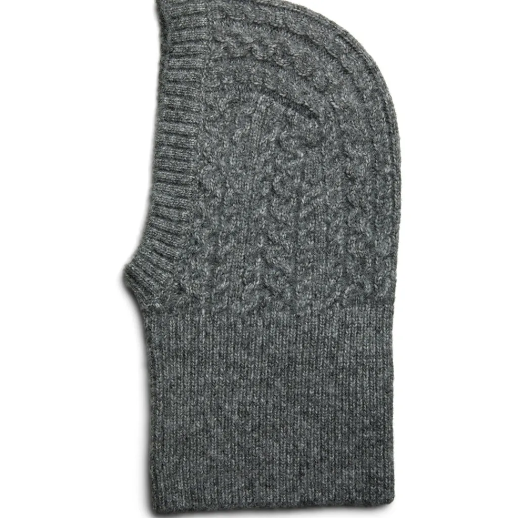 PIECES Dame Hat PCJisa - Dark grey melange Clearance