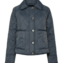 PIECES dame jakke PCSAIMA - Ombre Blue Clearance