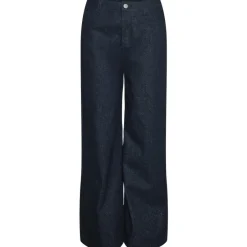 PIECES dame jeans PCREVIN - Dark Blue Denim Clearance