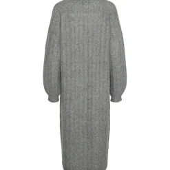 PIECES dame kjole PCMAGGY - Medium grey melange Online