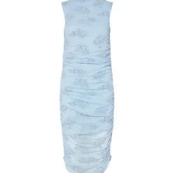 PIECES DAME KJOLE PCMERRY - Cashmere Blue Outlet