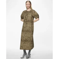 PIECES dame kjole PCNANCY - Dove Leo Clearance