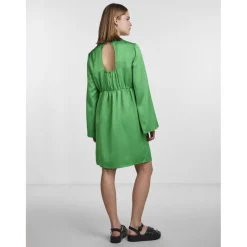 PIECES dame kjole PCSENA - Fern Green