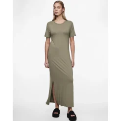 PIECES dame kjole PCSOFIA - Deep Lichen Green Sale