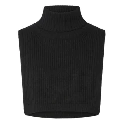 PIECES dame neckwarmer PCJANNI - Black Clearance