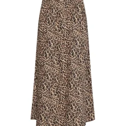 PIECES dame nederdel PCFRANAN - Black Leo Clearance