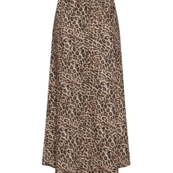 PIECES dame nederdel PCFRANAN - Black Leo Clearance