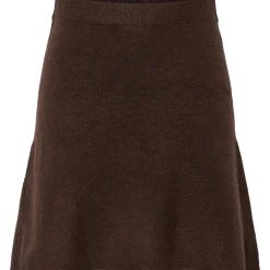 PIECES Dame Nederdel PCJunna - Hot Fudge Melange Discount