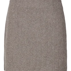 PIECES Dame Nederdel PCRiley - Hot Fudge Melange New