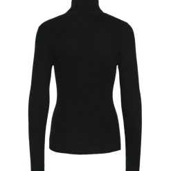 PIECES dame pullover PCMIRA - Black