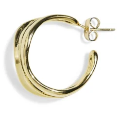 PIECES dame øreringe FPALPA - Gold Colour Outlet