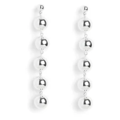 PIECES dame øreringe FPSELINA - Silver Colour Clearance