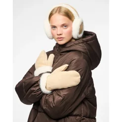 PIECES dame ørevarmere PCJUVI - Cloud Dancer Hot