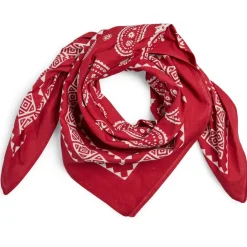 PIECES dame scarf PCANNA - Goji Berry PAISLEY Outlet