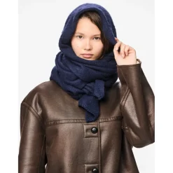 PIECES Dame Scarves PCPyron - Maritime Blue Sale