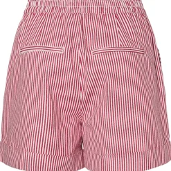 PIECES dame shorts PCALLO - Salsa Cloud dancer stripes Sale