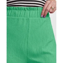 PIECES dame shorts PCLUNA - Irish Green New