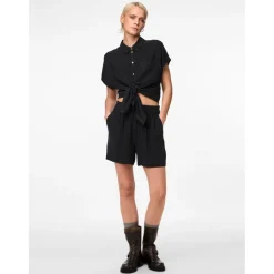 PIECES dame shorts PCVINSTY - Black Online