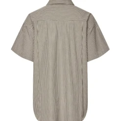 PIECES DAME SKJORTE PCFEMME - Birch Stripes Delicioso New