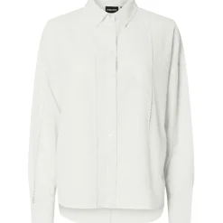 PIECES dame skjorte PCFIPPA - Cloud Dancer Best