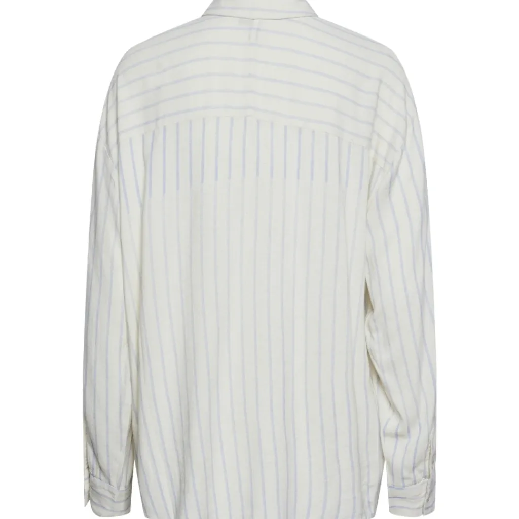 PIECES dame skjorte PCPIA - Birch Hydrangea Outlet