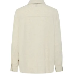 PIECES dame skjorte PCPIA - Birch Detail MELANGE Sale