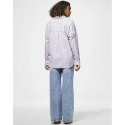 PIECES dame skjorte PCPIPPA - Bonbon stripes Clearance