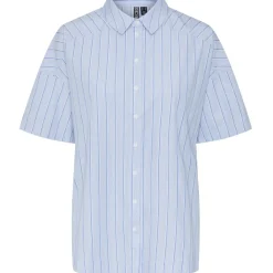 PIECES dame skjorte PCSASSY - Kentucky blue Clearance