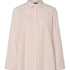 PIECES dame skjorte PCSULLE - Cloud Dancer Stripes Pink Lemonade Hot