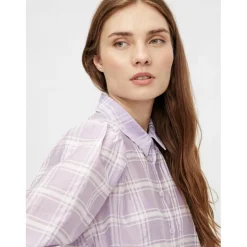 PIECES dame skjorte PCVENNI - Purple Heather