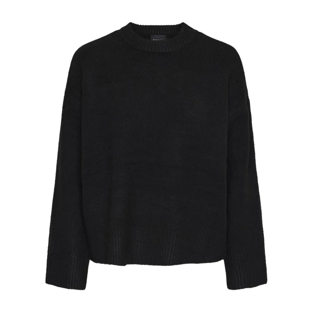 PIECES dame strik PCANA - Black Best