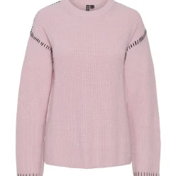 PIECES dame strik PCGAIA - Fairy Tale Black Stiching Hot