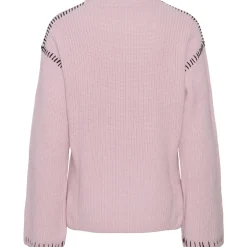 PIECES dame strik PCGAIA - Fairy Tale Black Stiching Hot