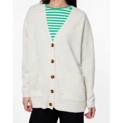 PIECES dame strik PCJULIANA - Whitecap Gray Sale