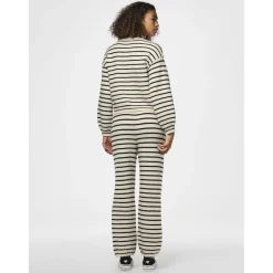 PIECES dame strik PCPENNA - Whitecap Gray black New