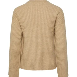 PIECES dame strik PCSALLA - White Pepper Online