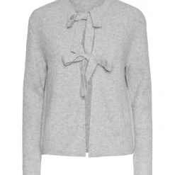 PIECES dame strik PCSILLY - Light Grey Sale