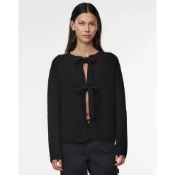 PIECES dame strik PCSILLY - Black Sale