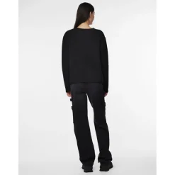 PIECES dame strik PCSILLY - Black Sale