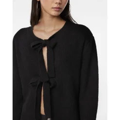 PIECES dame strik PCSILLY - Black Sale