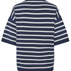 PIECES dame strik PCTIAN - Maritime Blue Cloud dancer