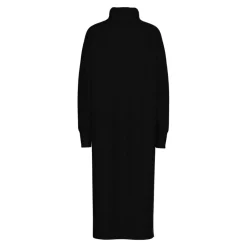 PIECES dame strikkjole PCMALOU - Black